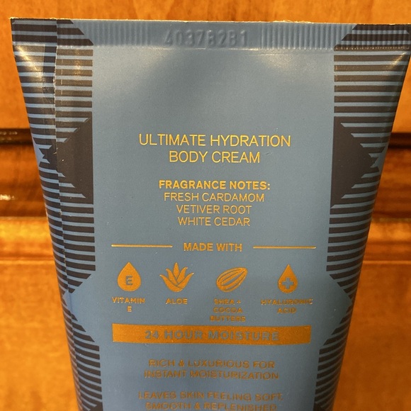 2/$22 Men’s GINGHAM HERO by BBW Ultimate Hydration Body Cream, 8 oz / 226 g, NWT - Picture 5 of 7